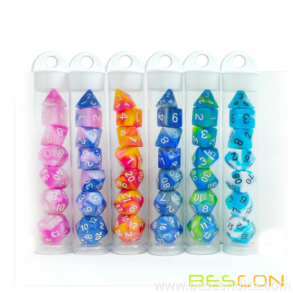 Gemini Assortment Polyhedral Dnd Mini Dice 42pcs 2 Gemini Assortment Polyhedral Dnd Mini Dice 42pcs 2
